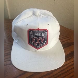 1991 Super Bowl XXV Buffalo Bills Vs NY Giants Snapback Cap Hat
